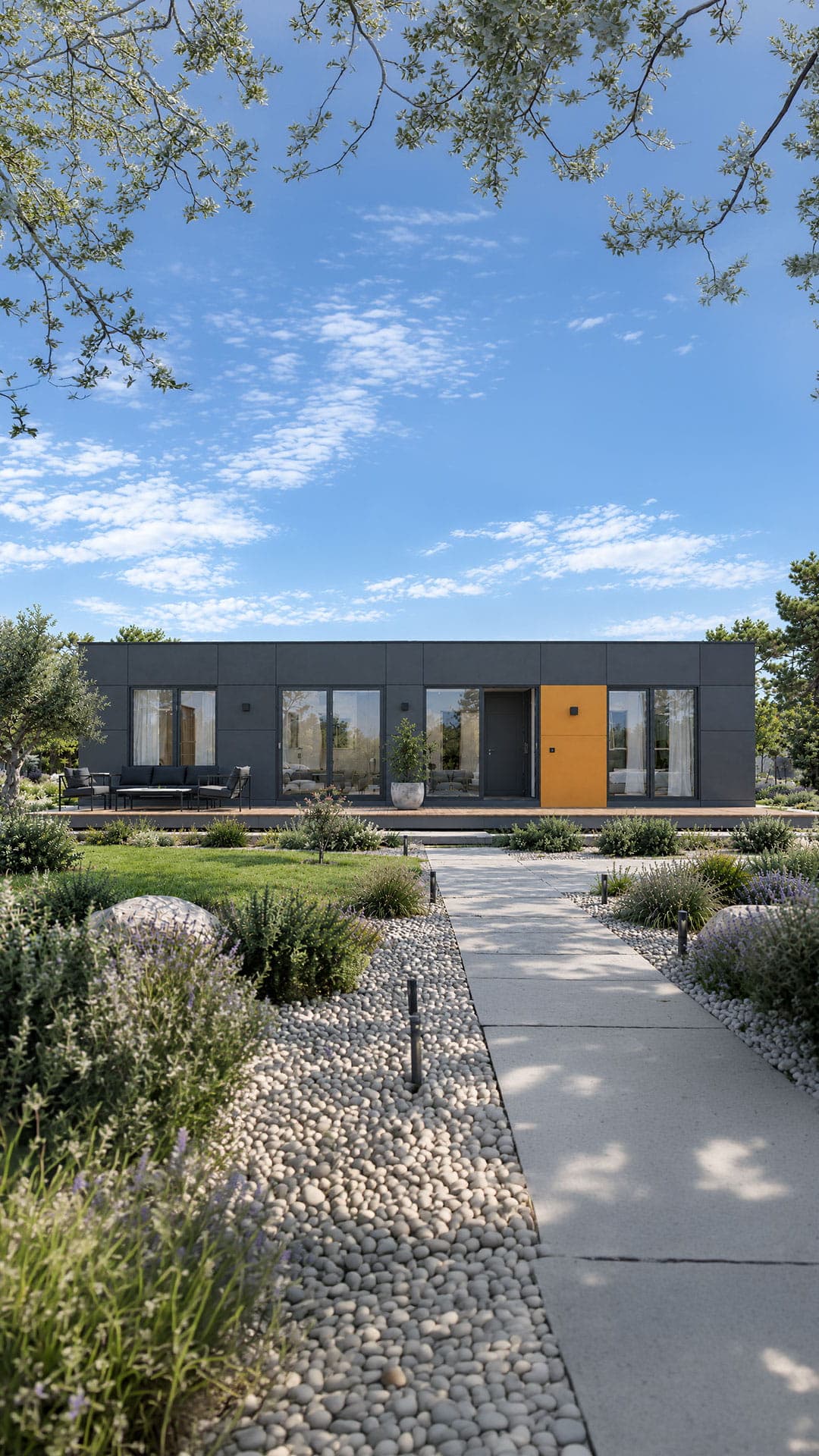 POP UP Housing Solution 3-Bedroom exterior