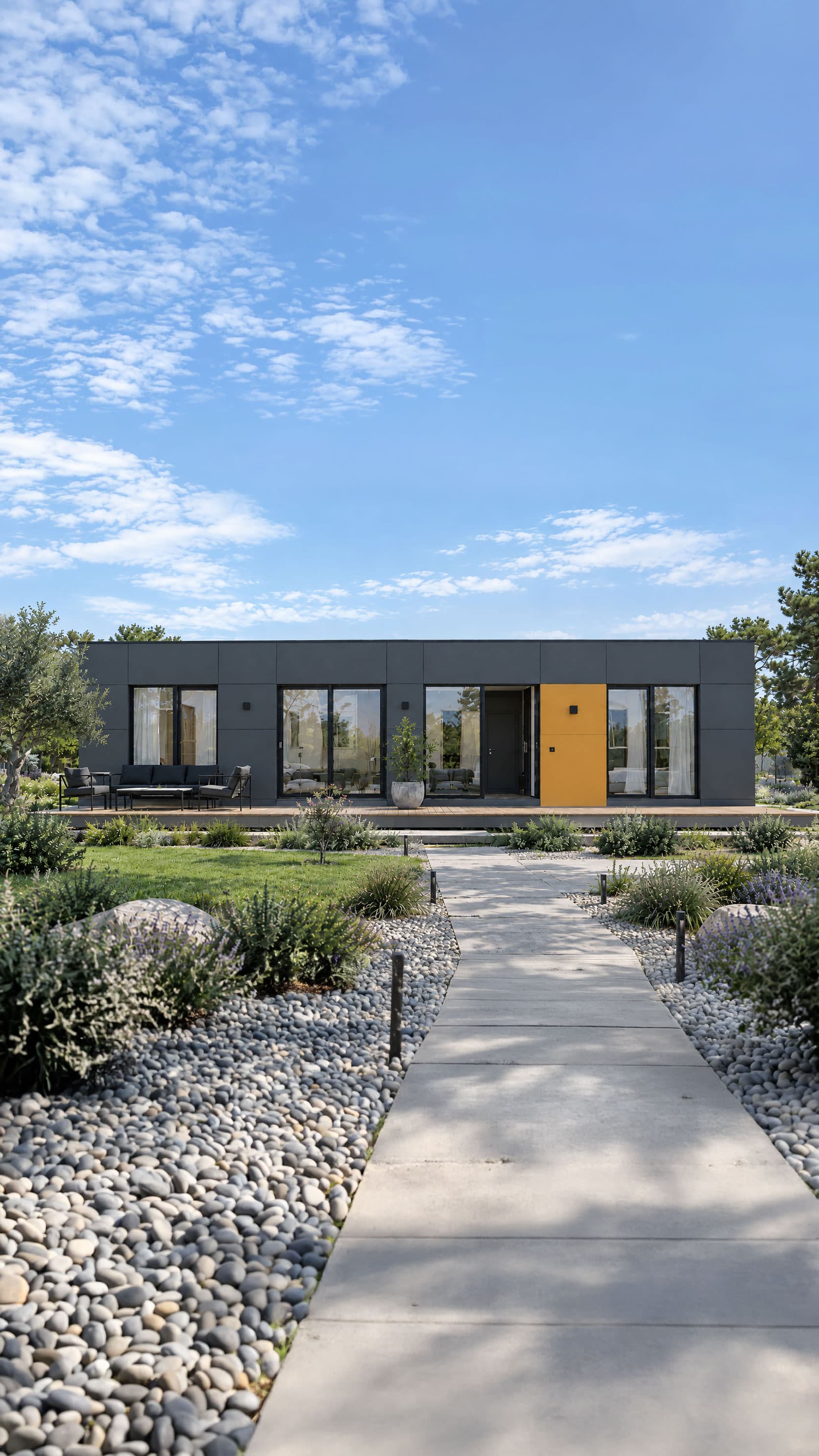 POP UP Housing Solution 3-Bedroom exterior