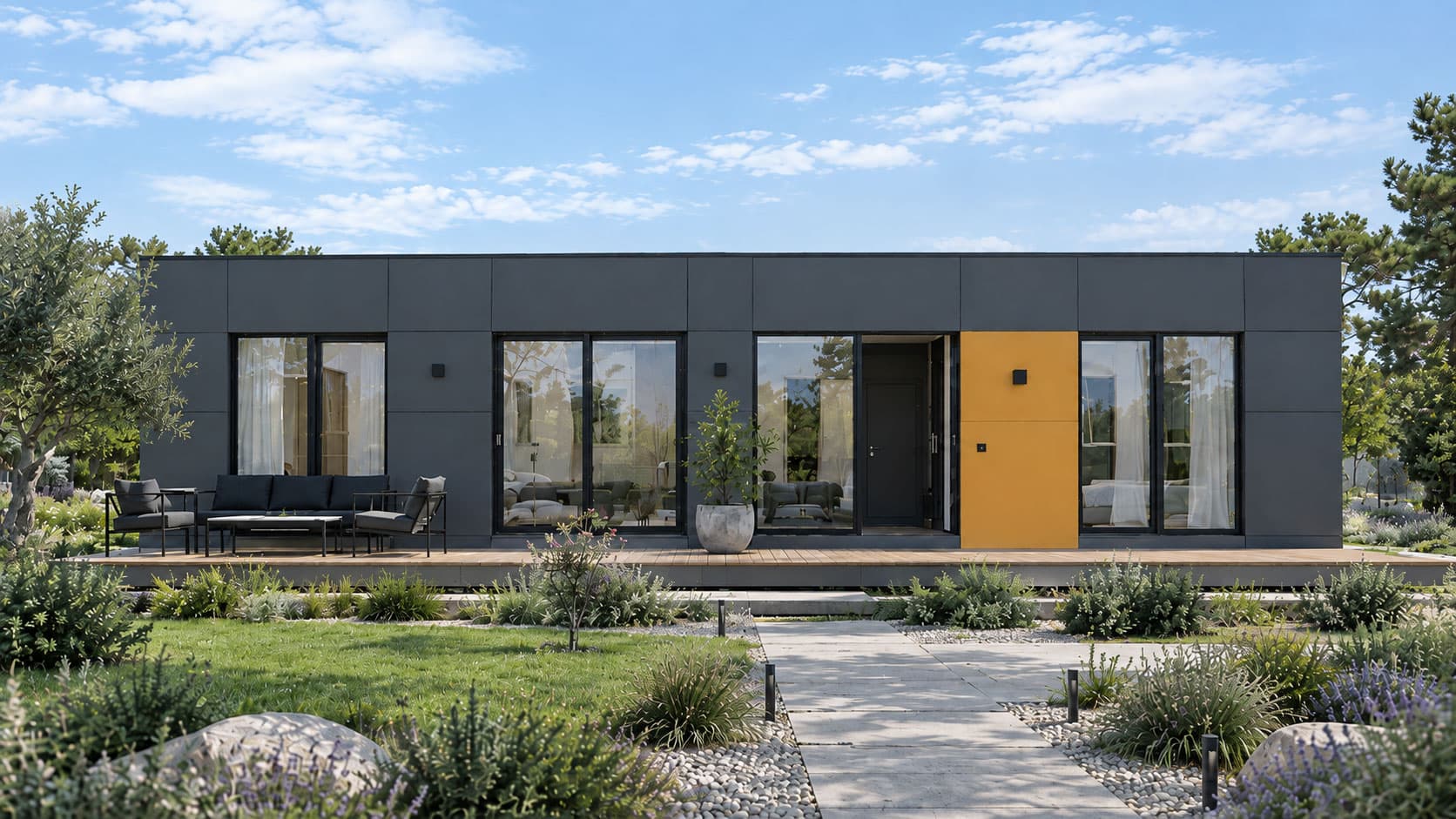 POP UP Housing Solution 3-Bedroom exterior